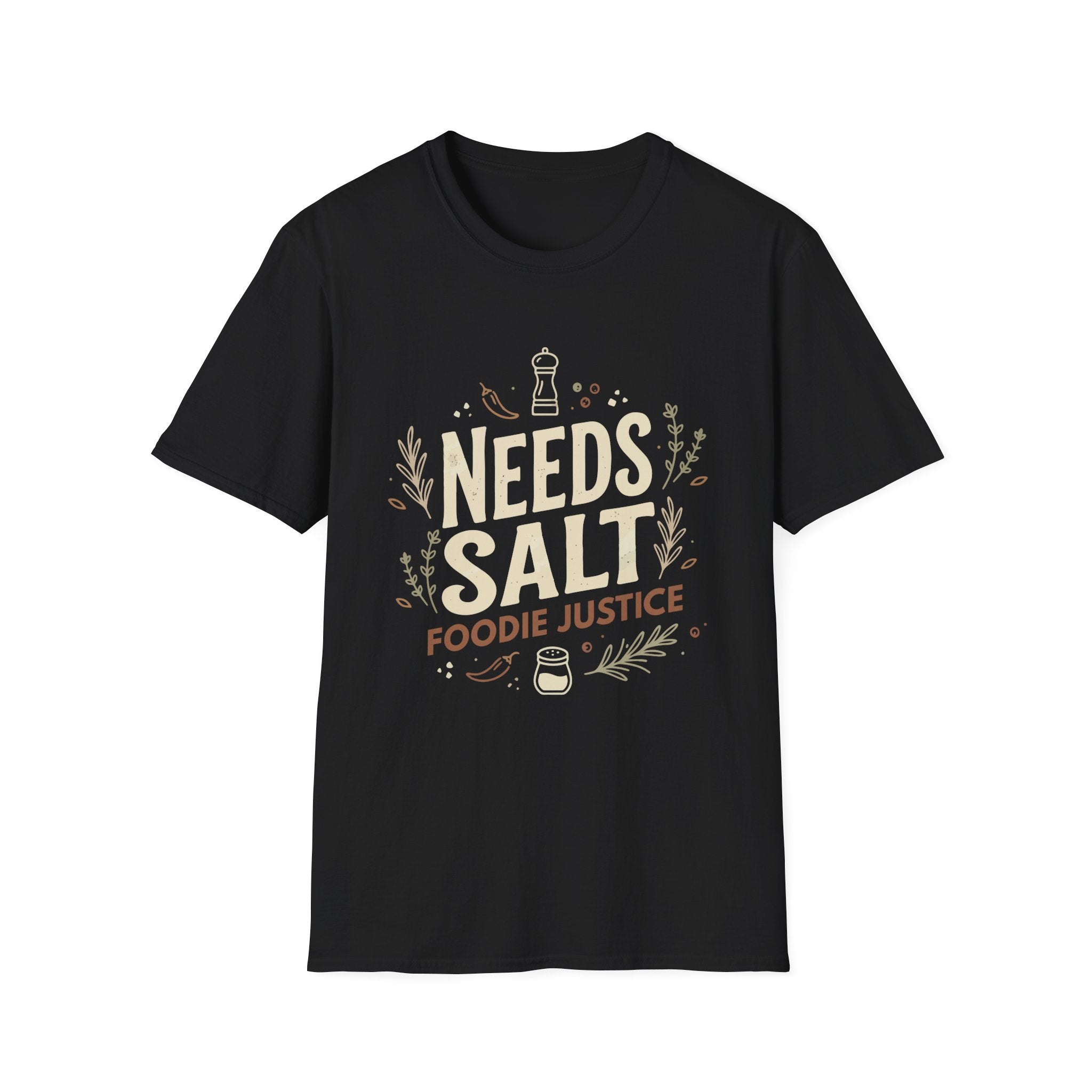 Needs Salt Foodie Justice T-Shirt | Chef Judge Graphic Tee