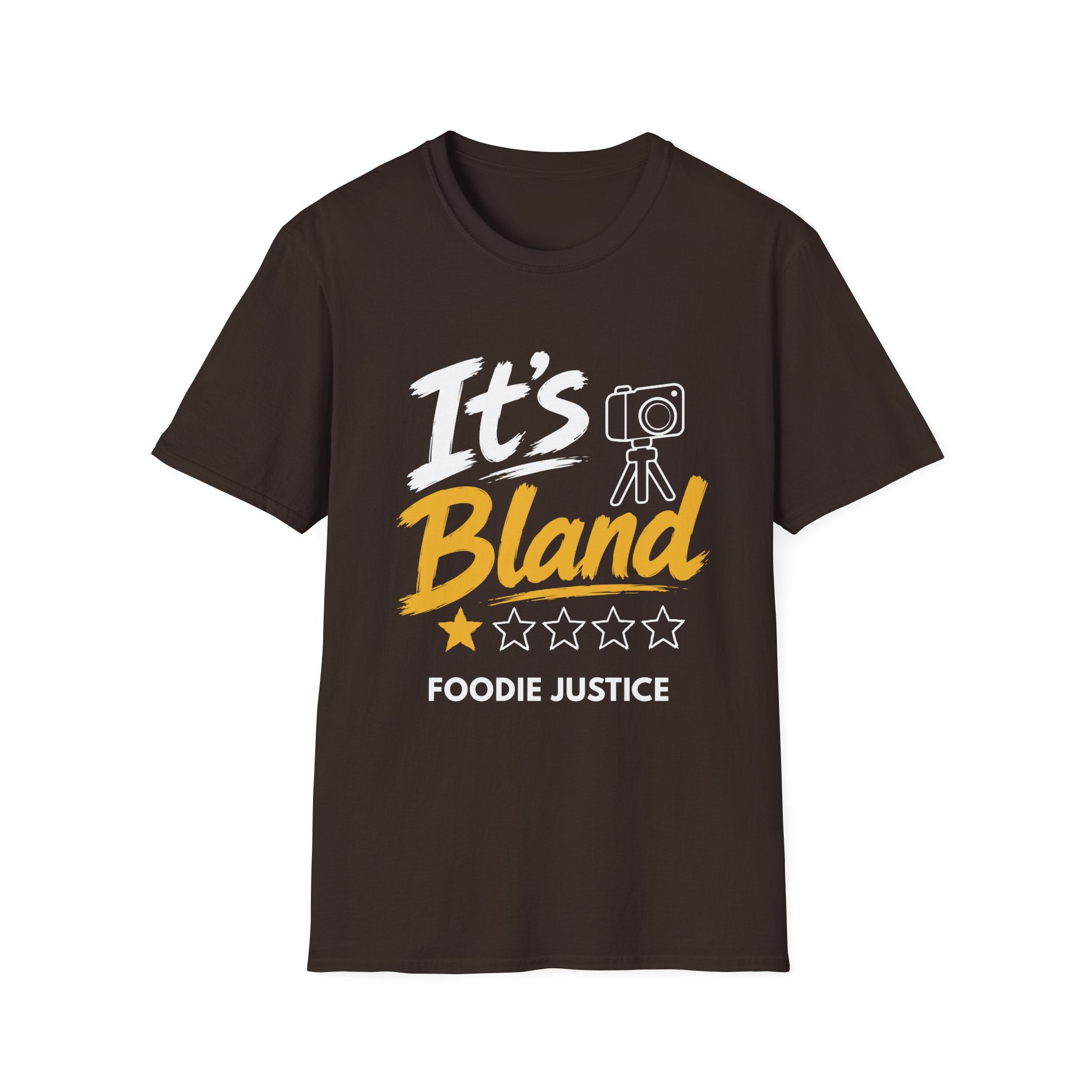 It's Bland Foodie Justice T-Shirt | Chef Judge Graphic Tee