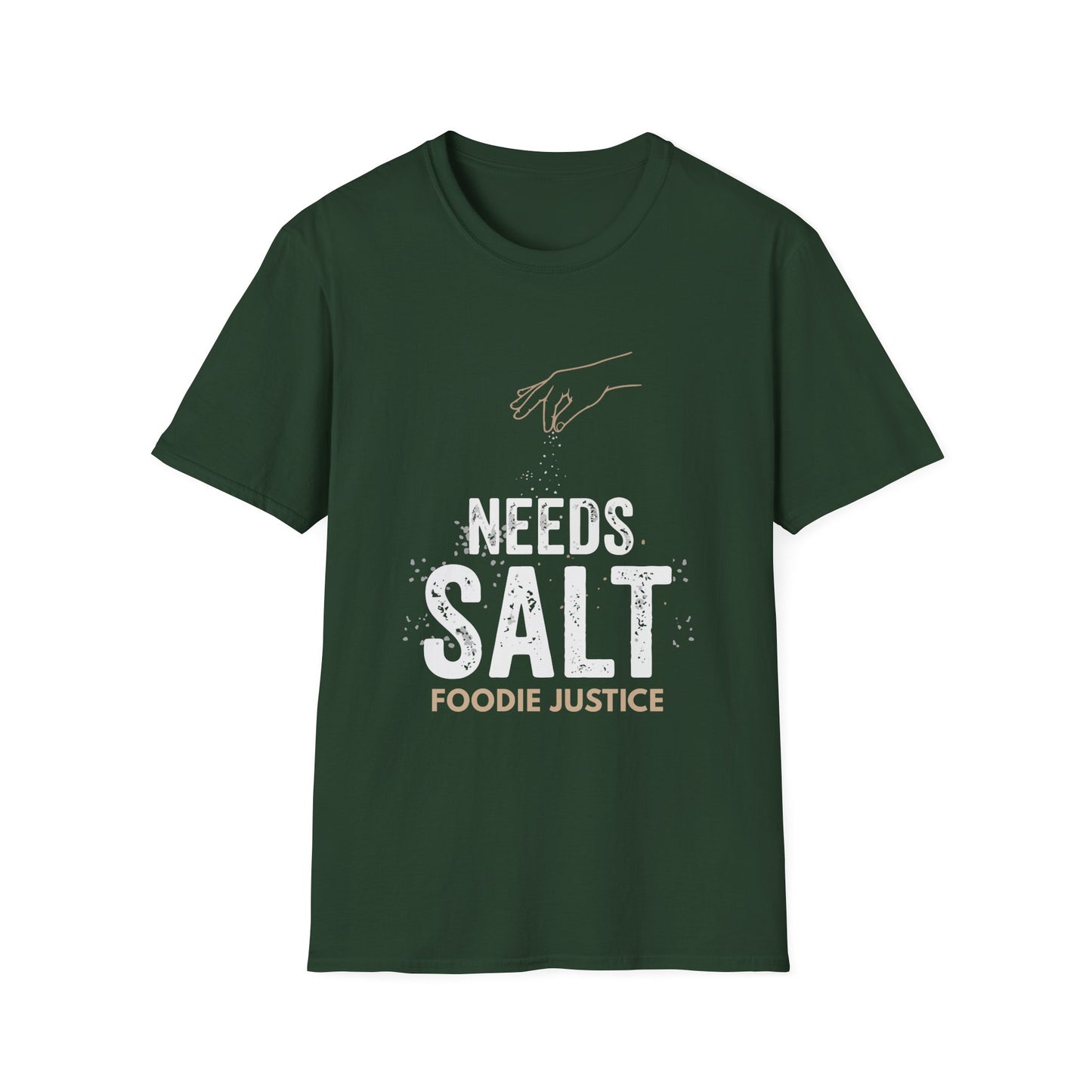 Needs Salt Foodie Justice T-Shirt | Chef Judge Graphic Tee