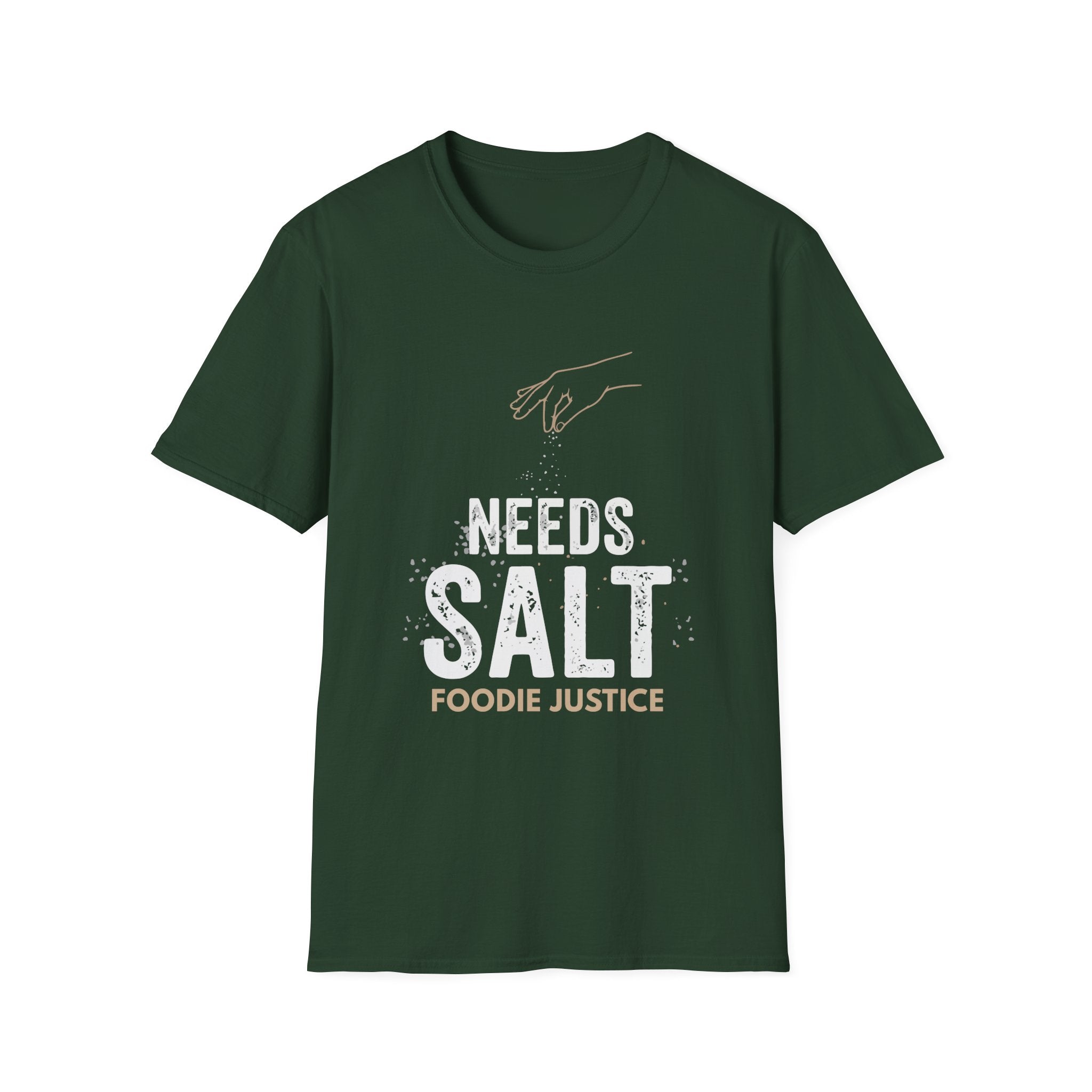Needs Salt Foodie Justice T-Shirt | Chef Judge Graphic Tee