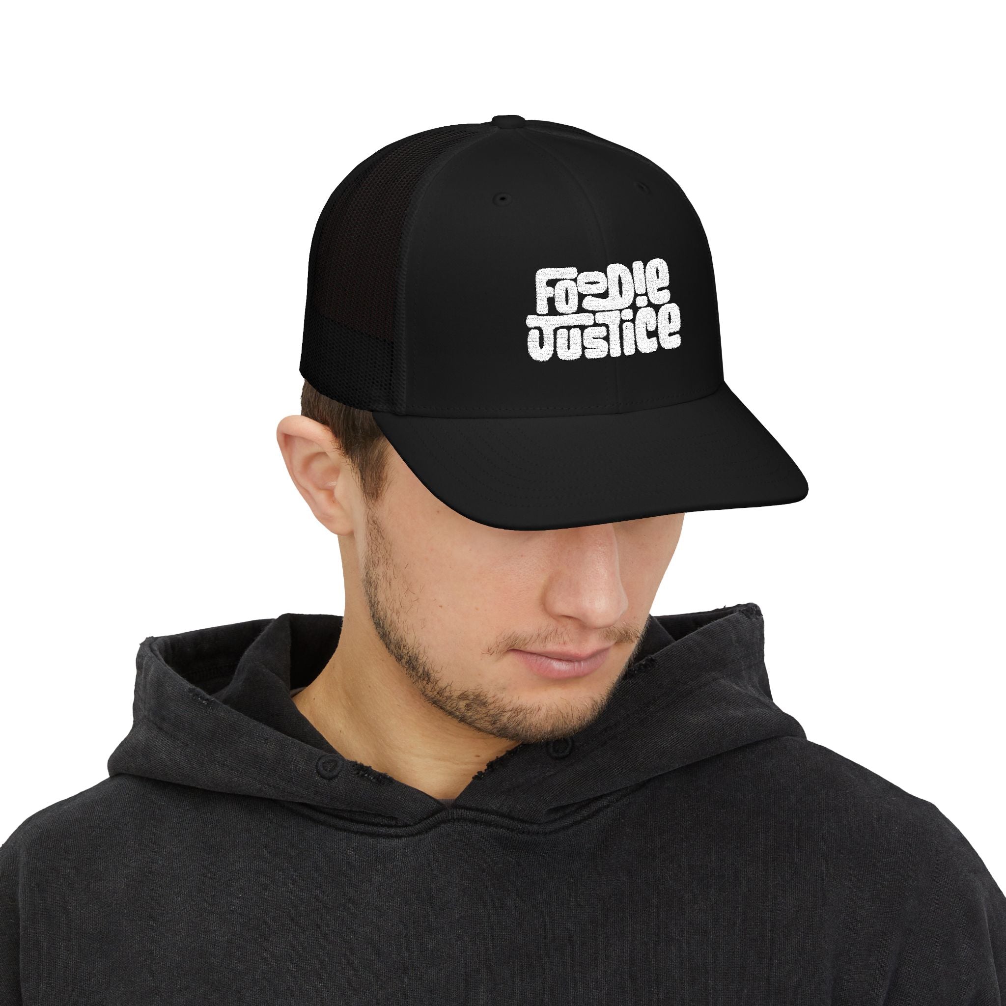 Foodie Justice trucker cap