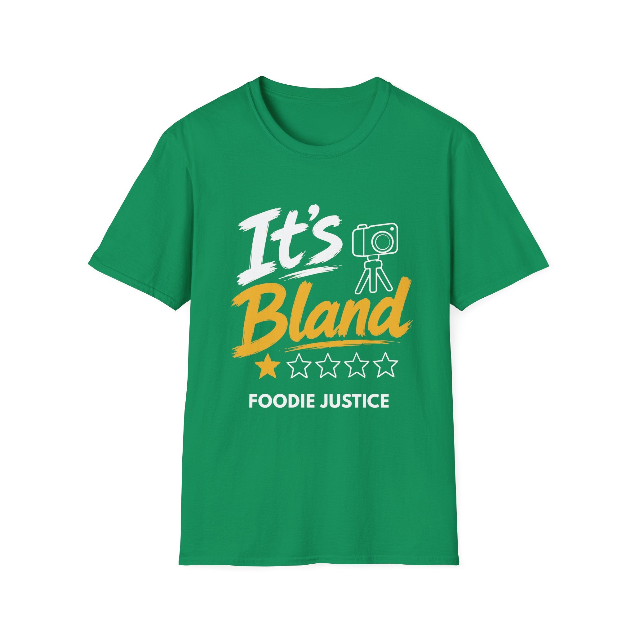 It's Bland Foodie Justice T-Shirt | Chef Judge Graphic Tee