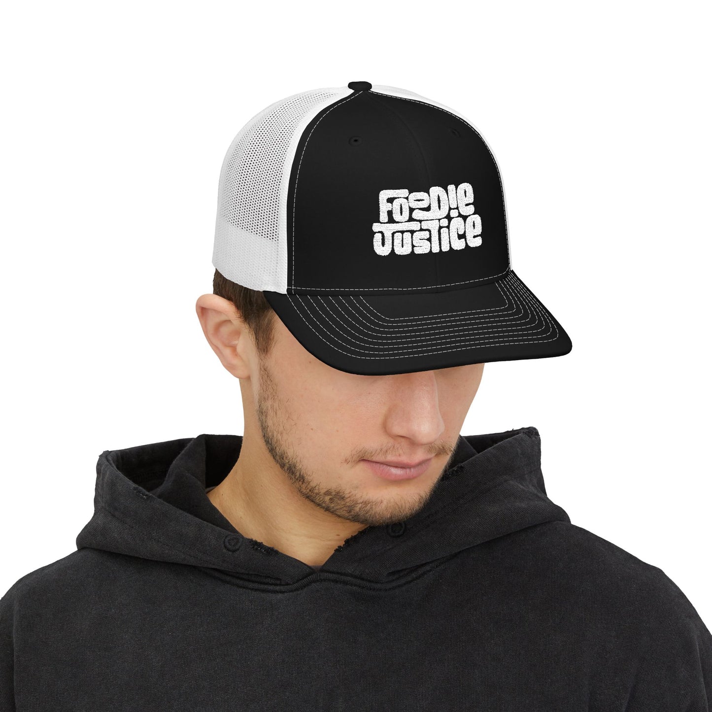Foodie Justice trucker cap