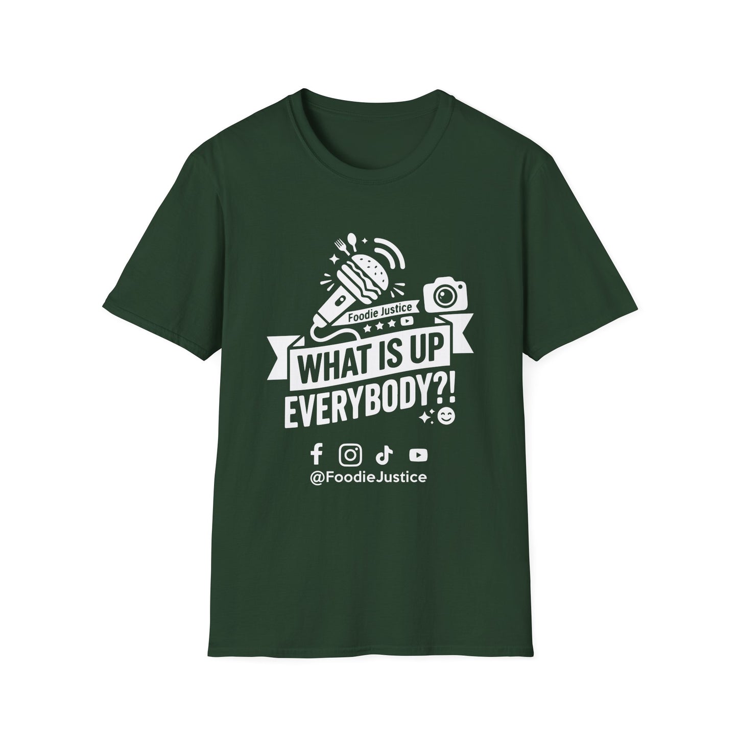 What Is Up Everybody  Foodie Justice T-Shirt | Chef Judge Graphic Tee