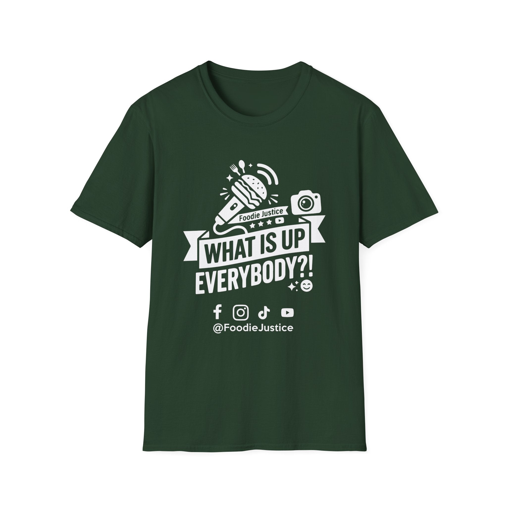 What Is Up Everybody  Foodie Justice T-Shirt | Chef Judge Graphic Tee