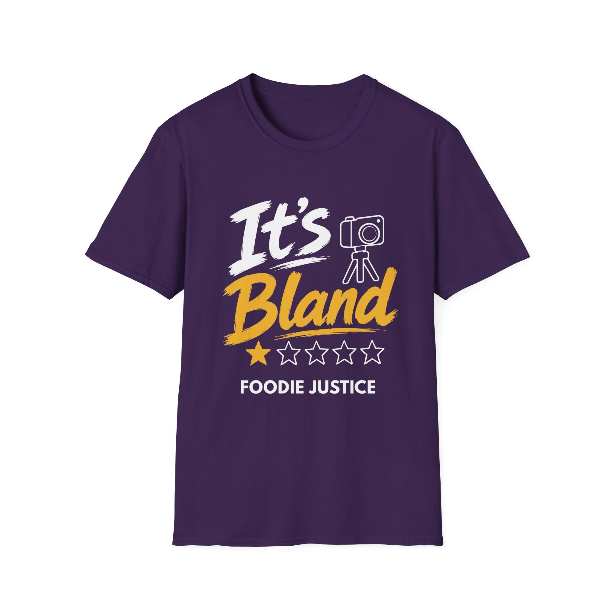 It's Bland Foodie Justice T-Shirt | Chef Judge Graphic Tee