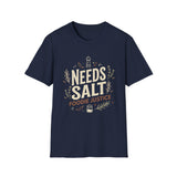 Needs Salt Foodie Justice T-Shirt | Chef Judge Graphic Tee
