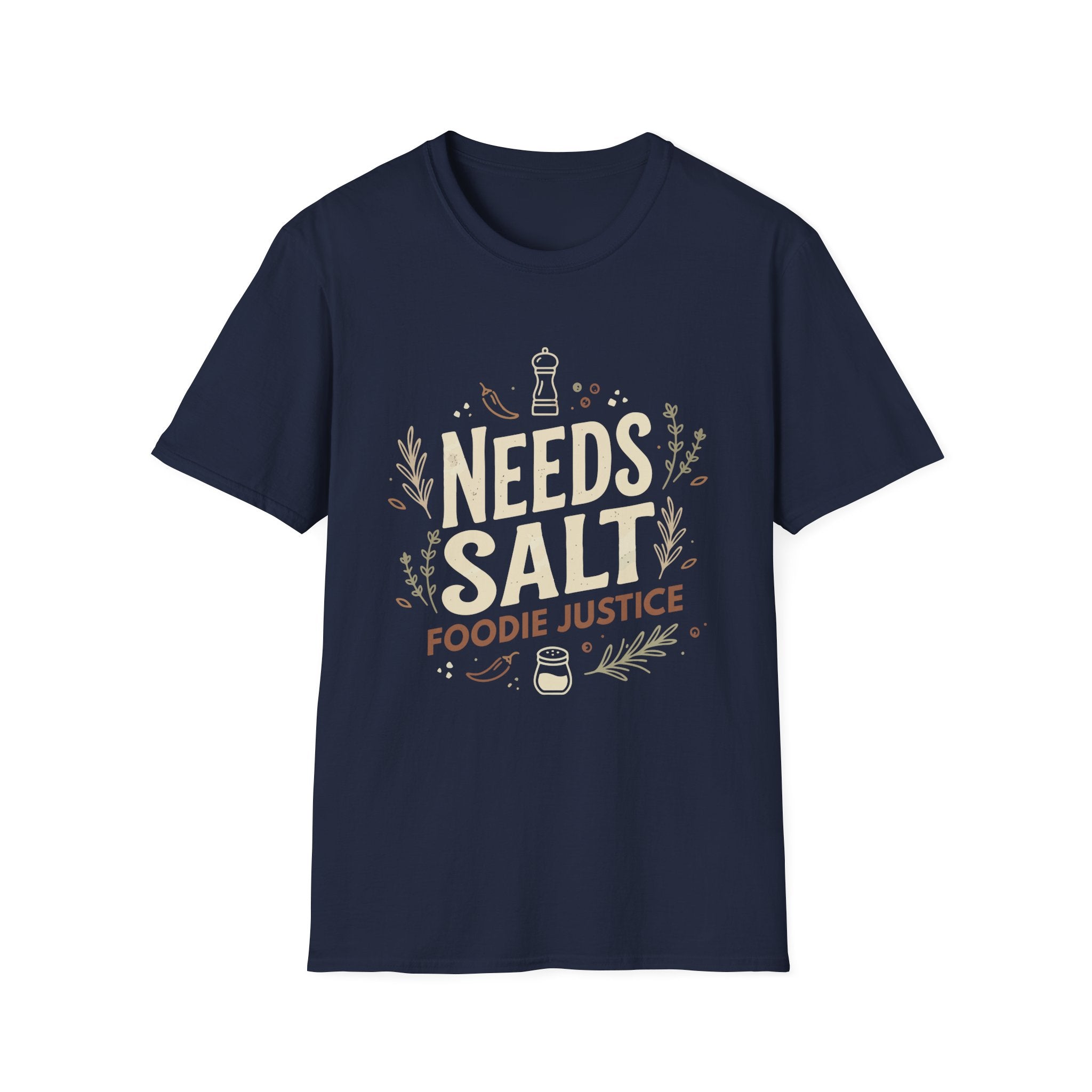 Needs Salt Foodie Justice T-Shirt | Chef Judge Graphic Tee