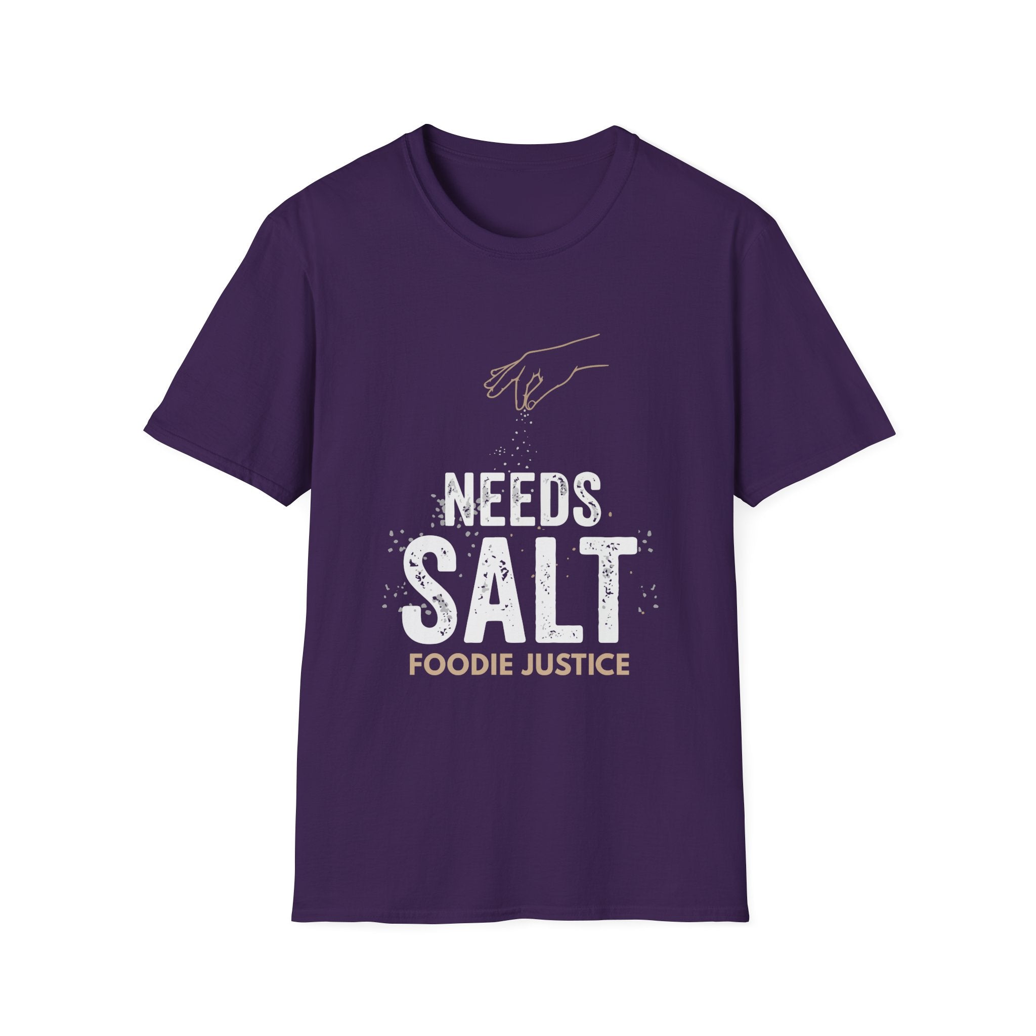 Needs Salt Foodie Justice T-Shirt | Chef Judge Graphic Tee