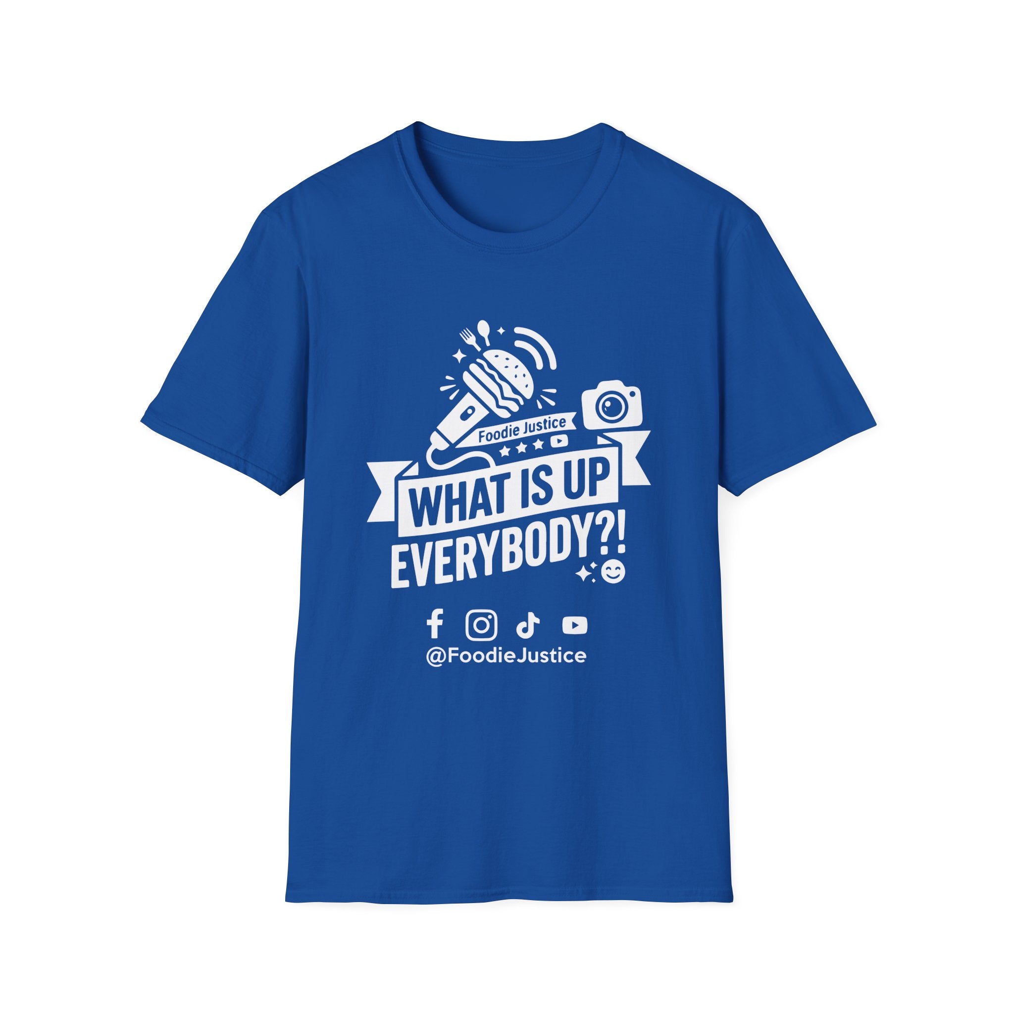 What Is Up Everybody  Foodie Justice T-Shirt | Chef Judge Graphic Tee