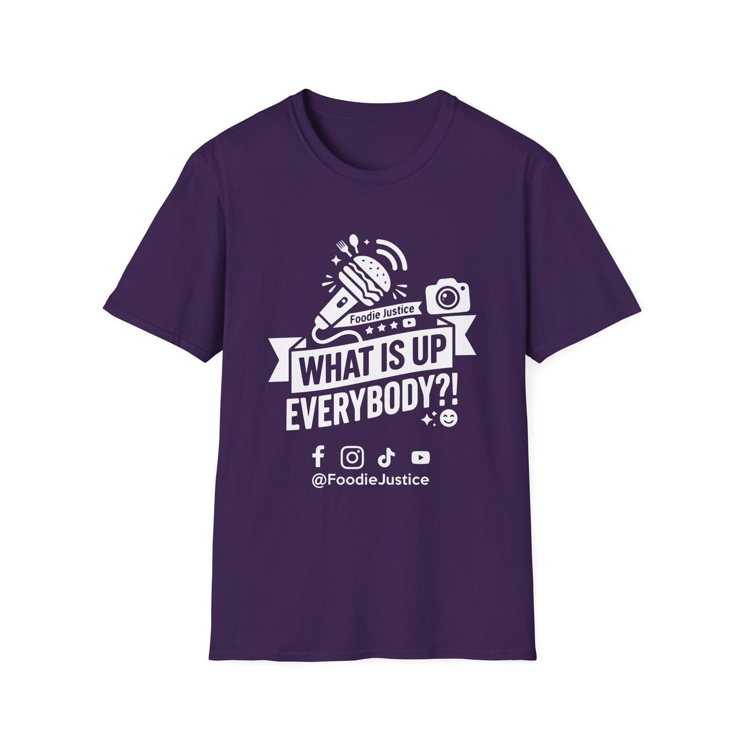 What Is Up Everybody  Foodie Justice T-Shirt | Chef Judge Graphic Tee