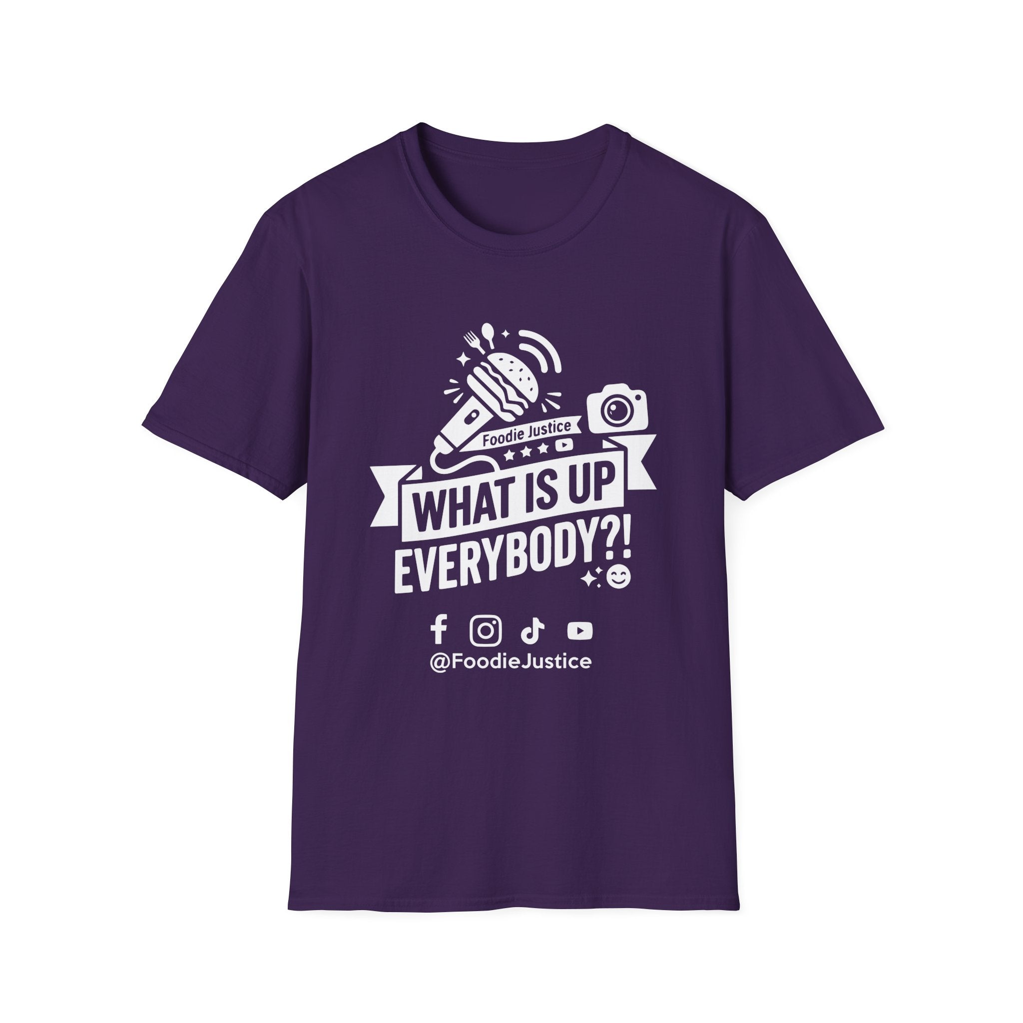 What Is Up Everybody  Foodie Justice T-Shirt | Chef Judge Graphic Tee