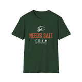 Needs Salt Foodie Justice T-Shirt | Chef Judge Graphic Tee
