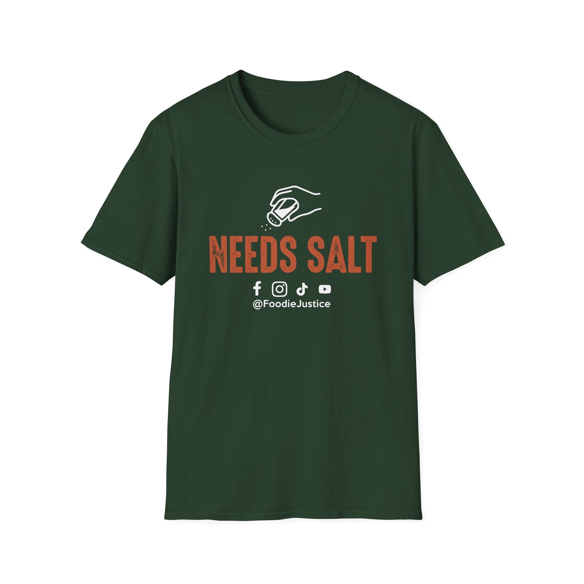 Needs Salt Foodie Justice T-Shirt | Chef Judge Graphic Tee