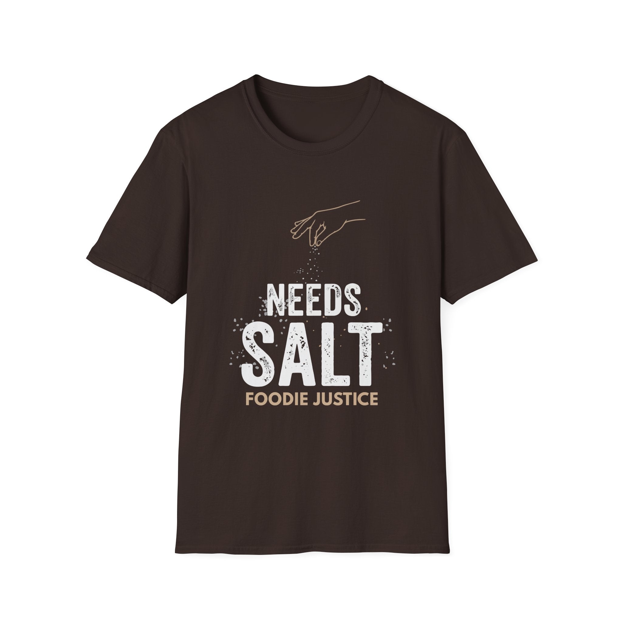 Needs Salt Foodie Justice T-Shirt | Chef Judge Graphic Tee