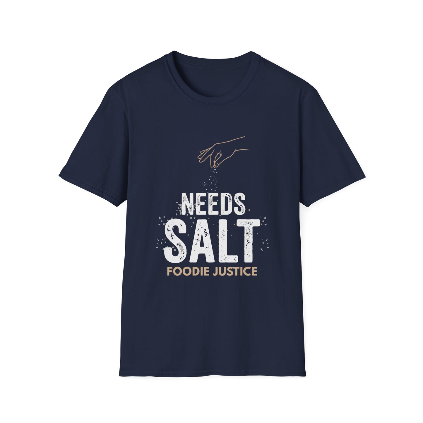 Needs Salt Foodie Justice T-Shirt | Chef Judge Graphic Tee