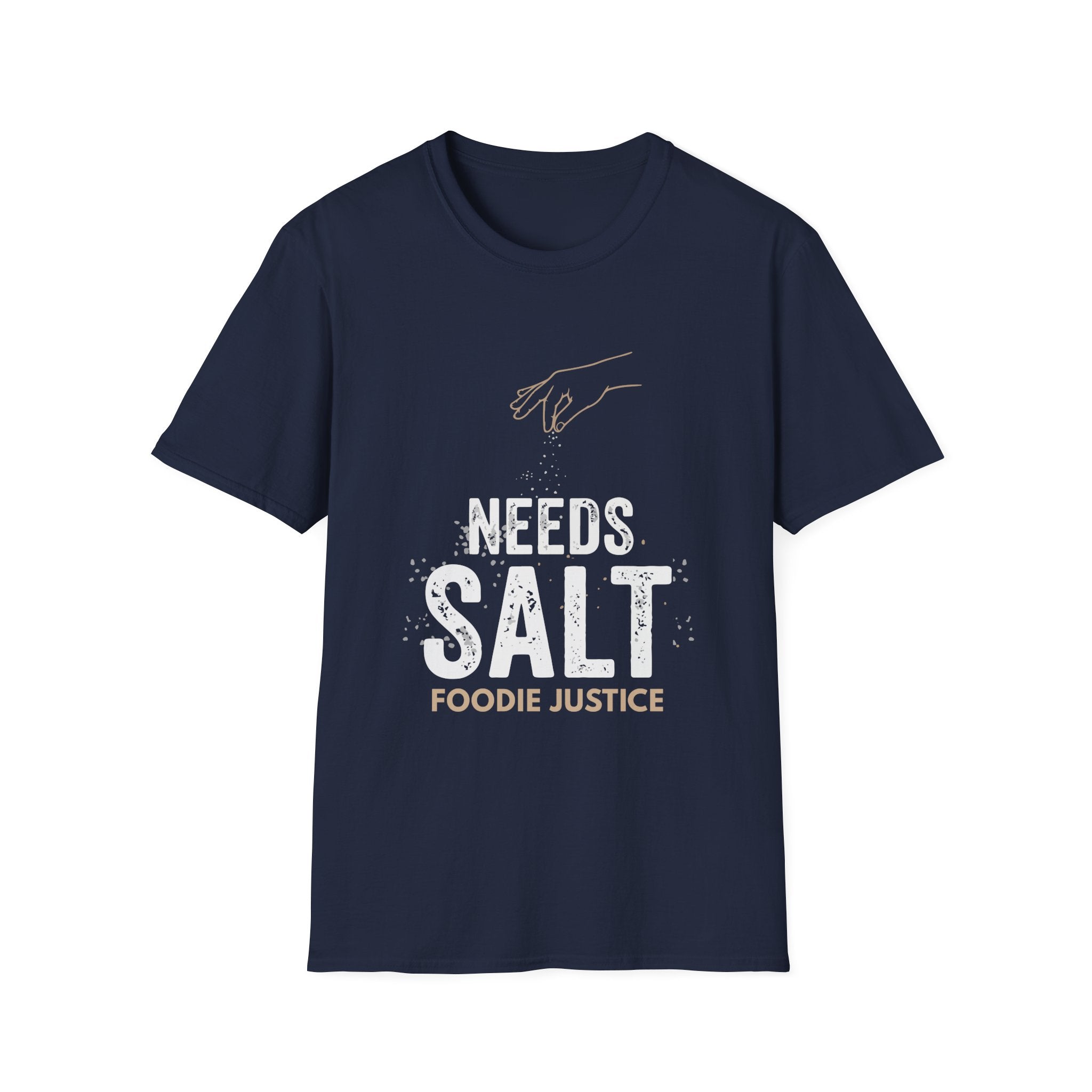 Needs Salt Foodie Justice T-Shirt | Chef Judge Graphic Tee