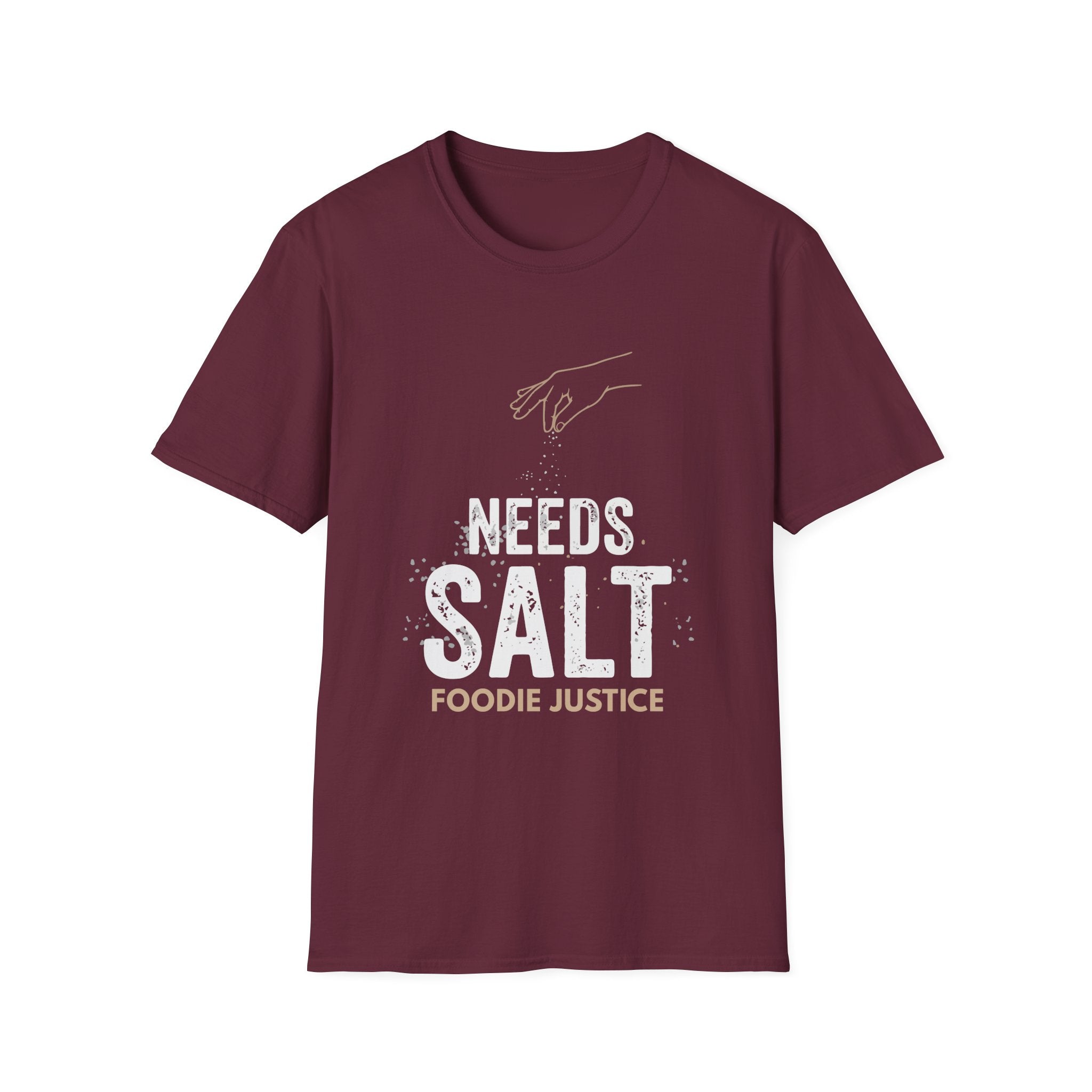 Needs Salt Foodie Justice T-Shirt | Chef Judge Graphic Tee
