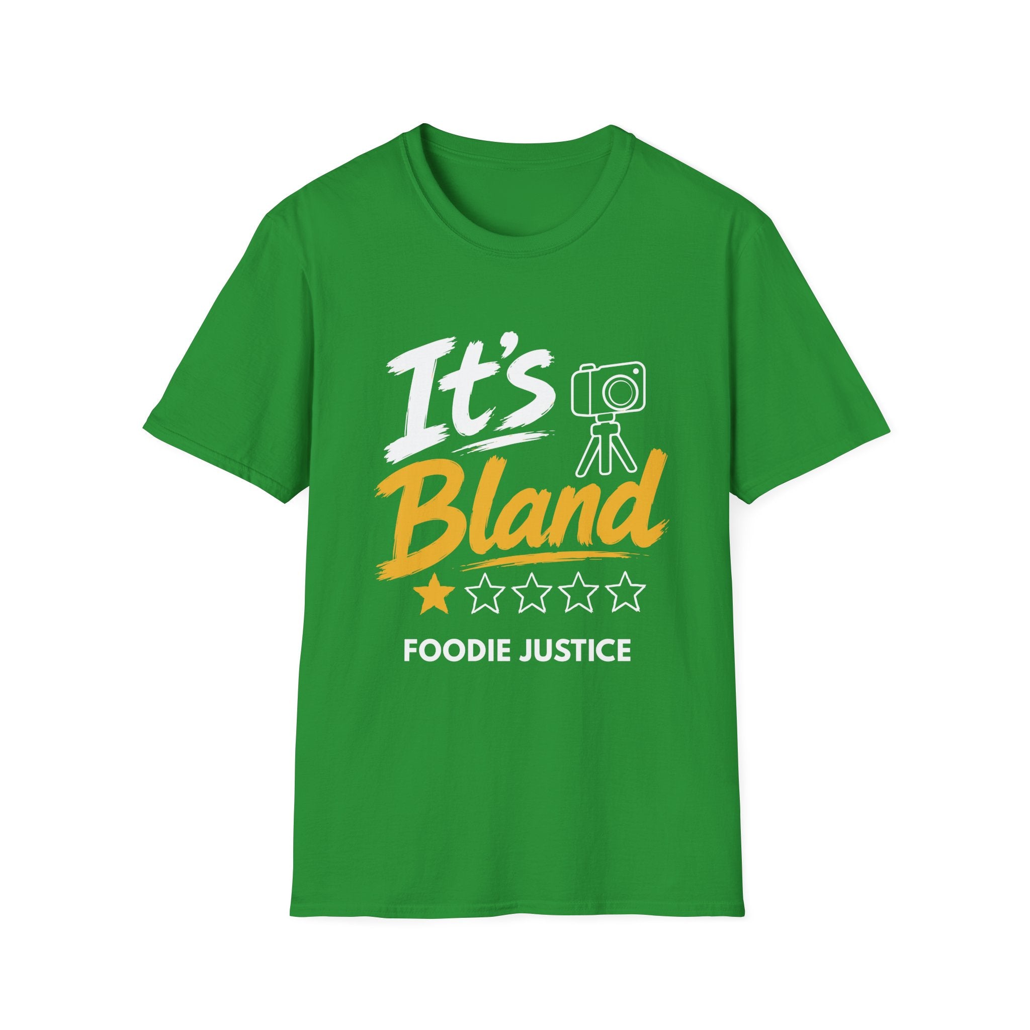 It's Bland Foodie Justice T-Shirt | Chef Judge Graphic Tee