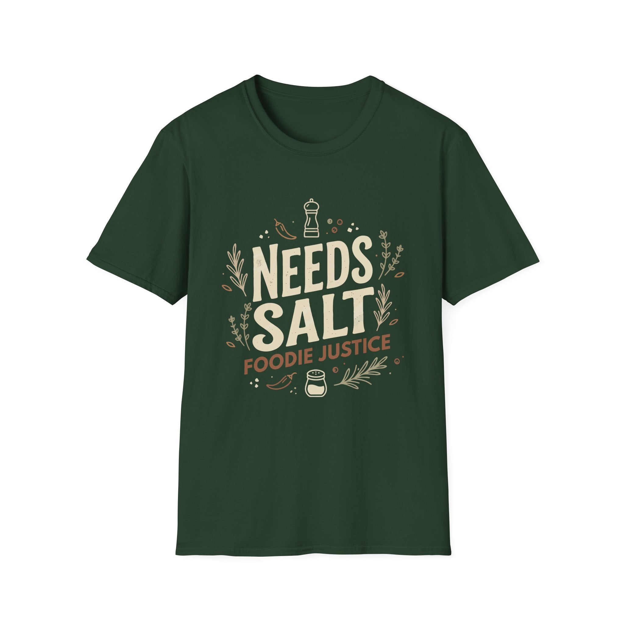Needs Salt Foodie Justice T-Shirt | Chef Judge Graphic Tee