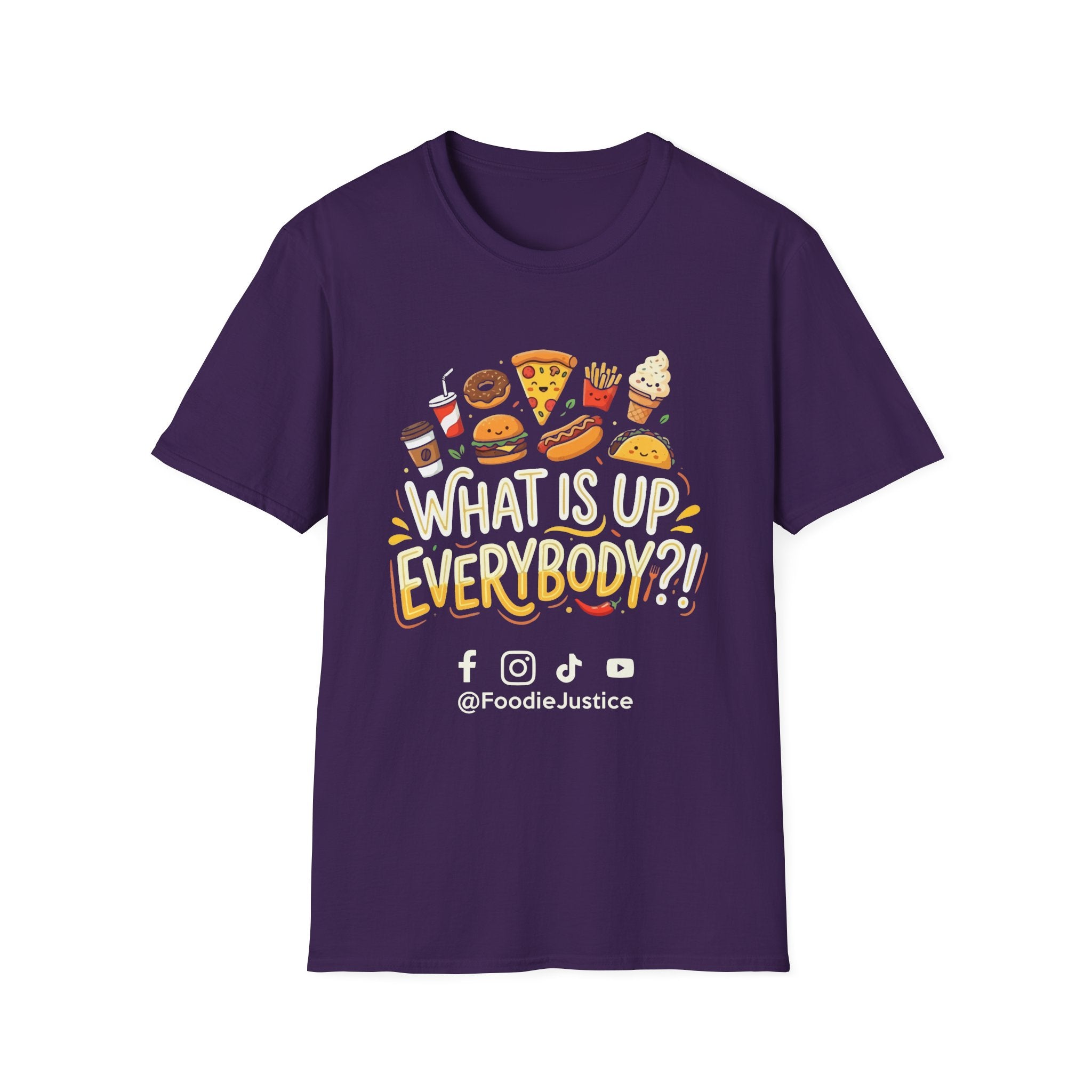 What Is Up Everybody  Foodie Justice T-Shirt | Chef Judge Graphic Tee