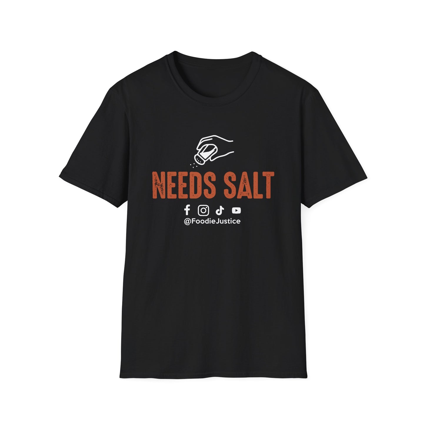 Needs Salt Foodie Justice T-Shirt | Chef Judge Graphic Tee