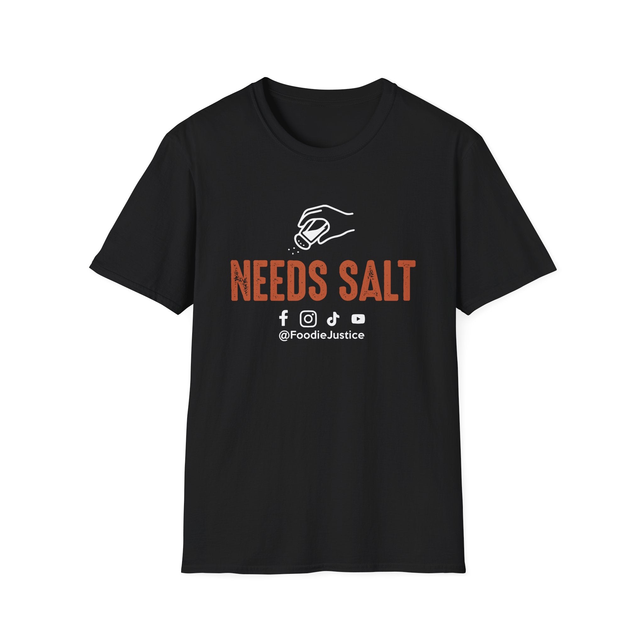 Needs Salt Foodie Justice T-Shirt | Chef Judge Graphic Tee