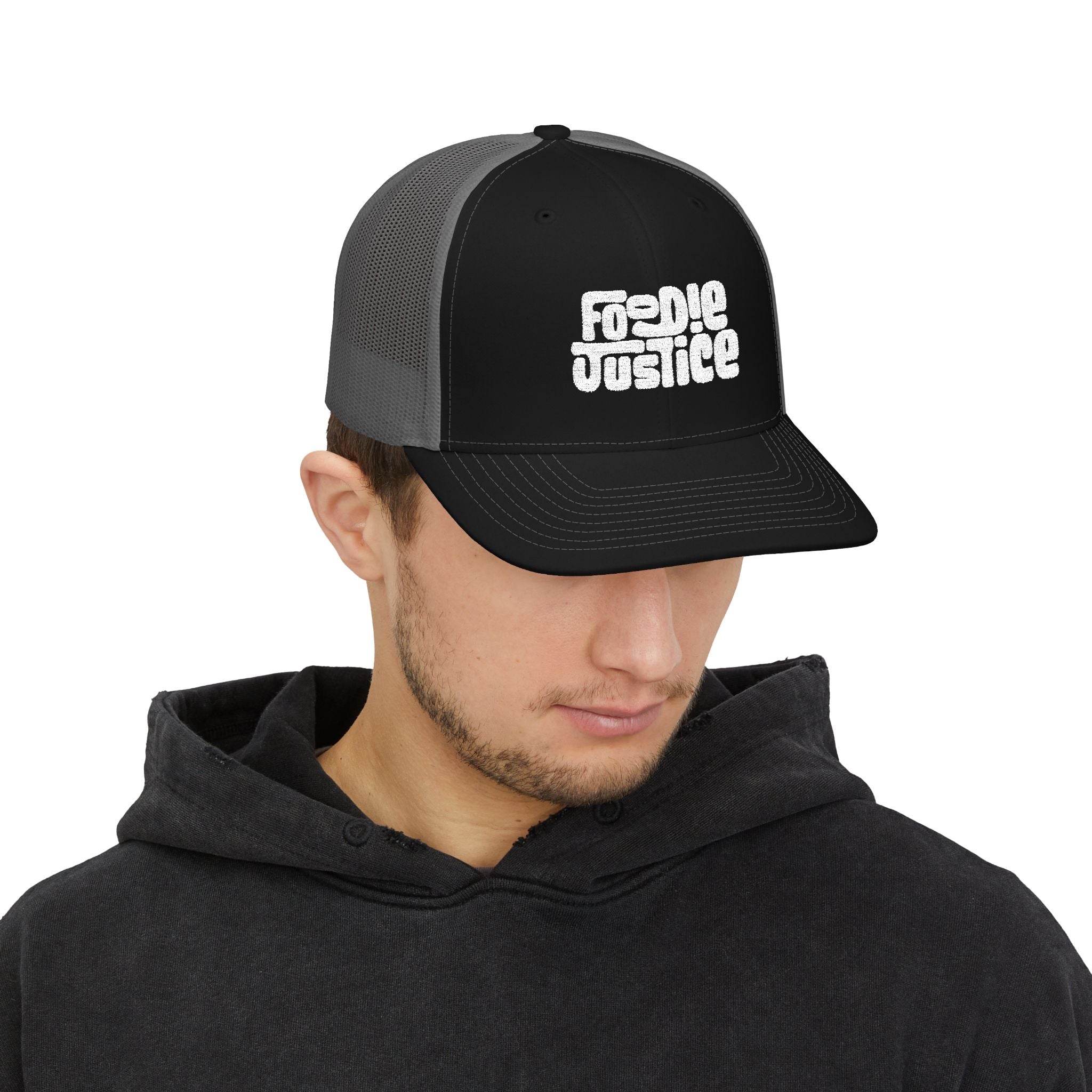 Foodie Justice trucker cap