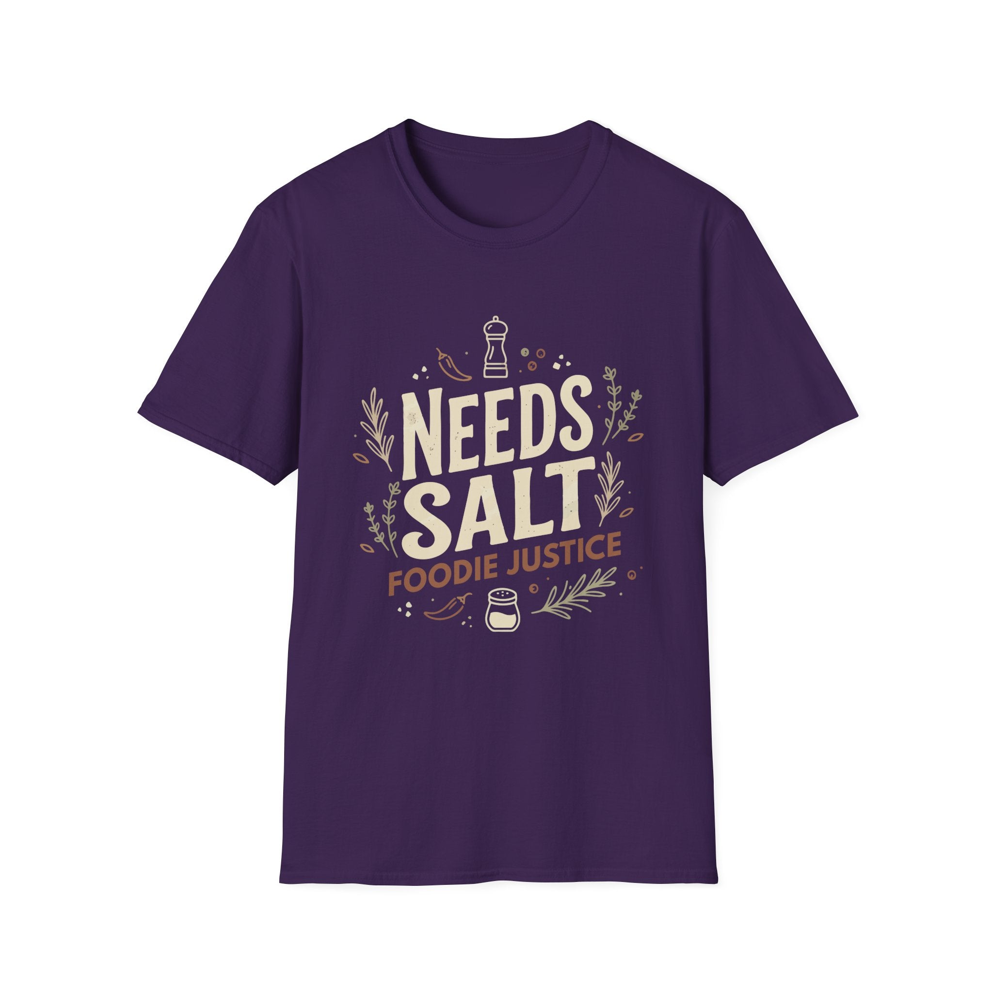 Needs Salt Foodie Justice T-Shirt | Chef Judge Graphic Tee