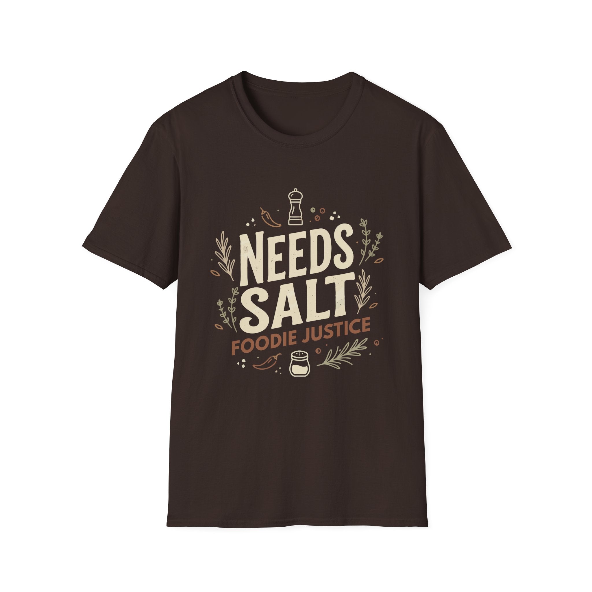 Needs Salt Foodie Justice T-Shirt | Chef Judge Graphic Tee