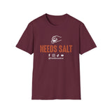Needs Salt Foodie Justice T-Shirt | Chef Judge Graphic Tee