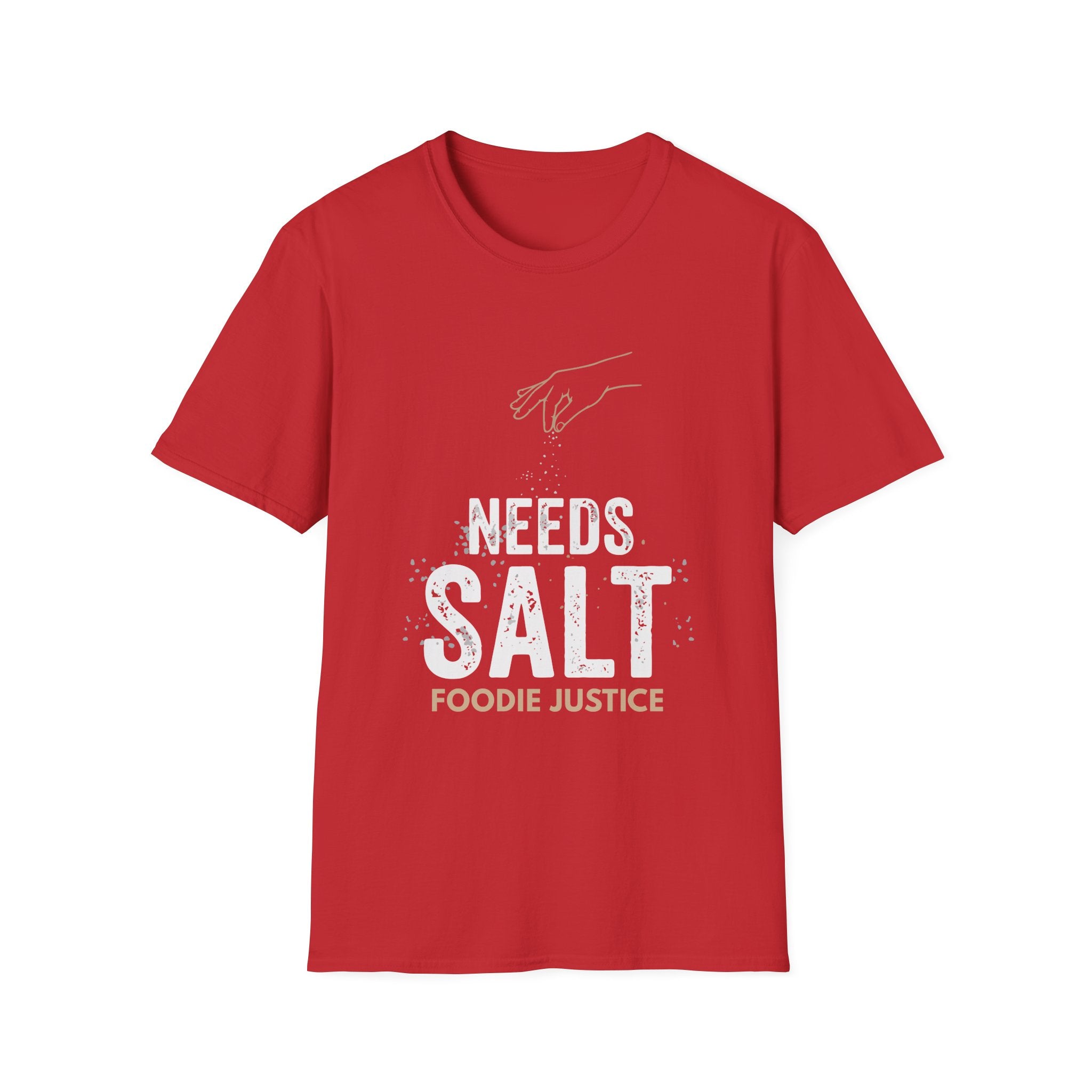 Needs Salt Foodie Justice T-Shirt | Chef Judge Graphic Tee
