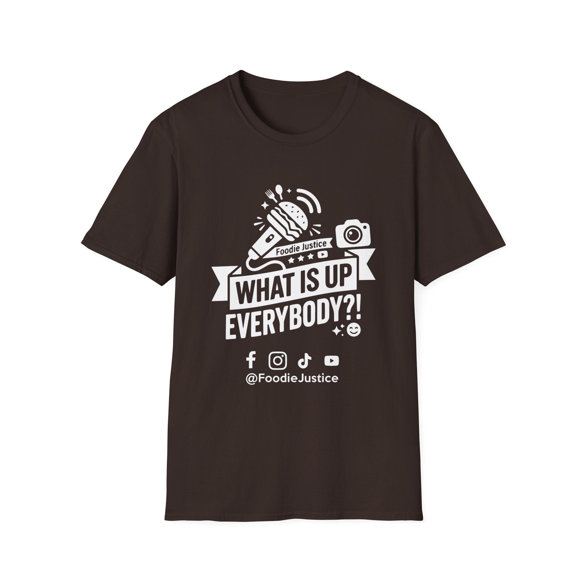 What Is Up Everybody  Foodie Justice T-Shirt | Chef Judge Graphic Tee