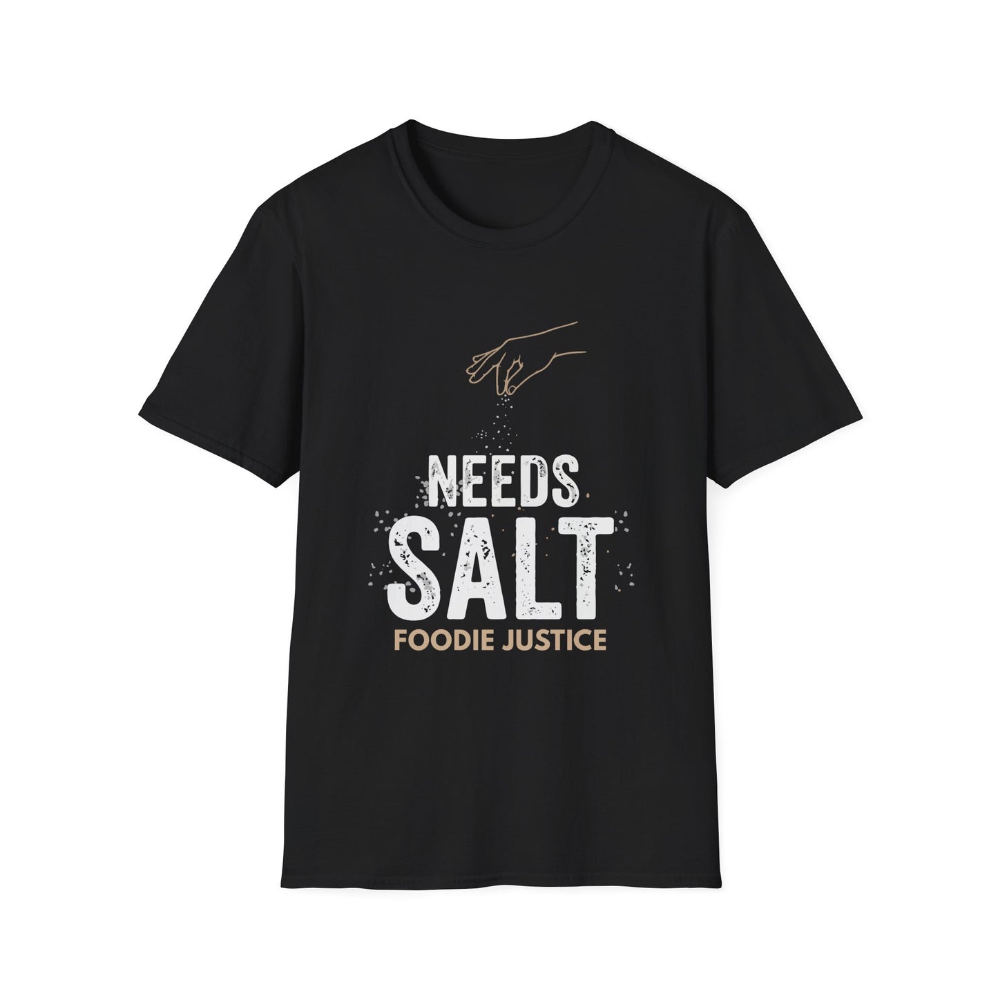 Needs Salt Foodie Justice T-Shirt | Chef Judge Graphic Tee