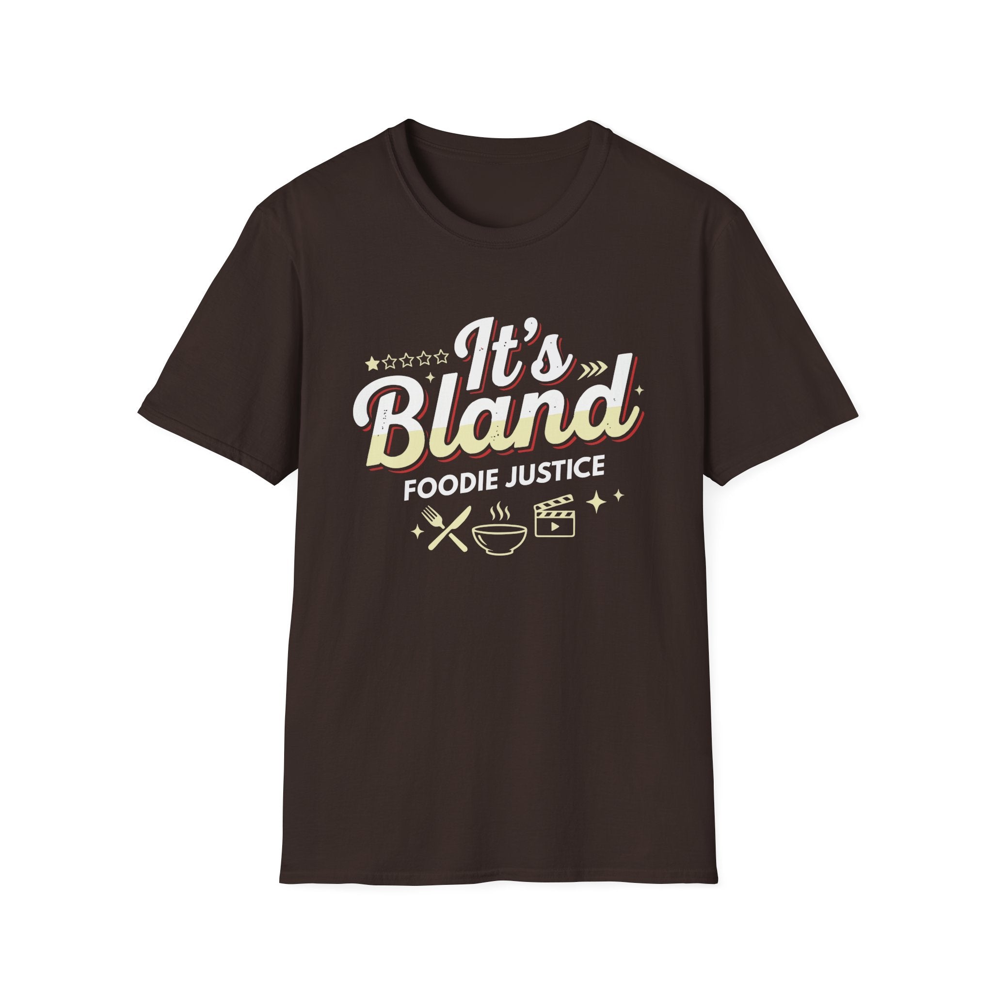 It's Bland Foodie Justice T-Shirt | Chef Judge Graphic Tee