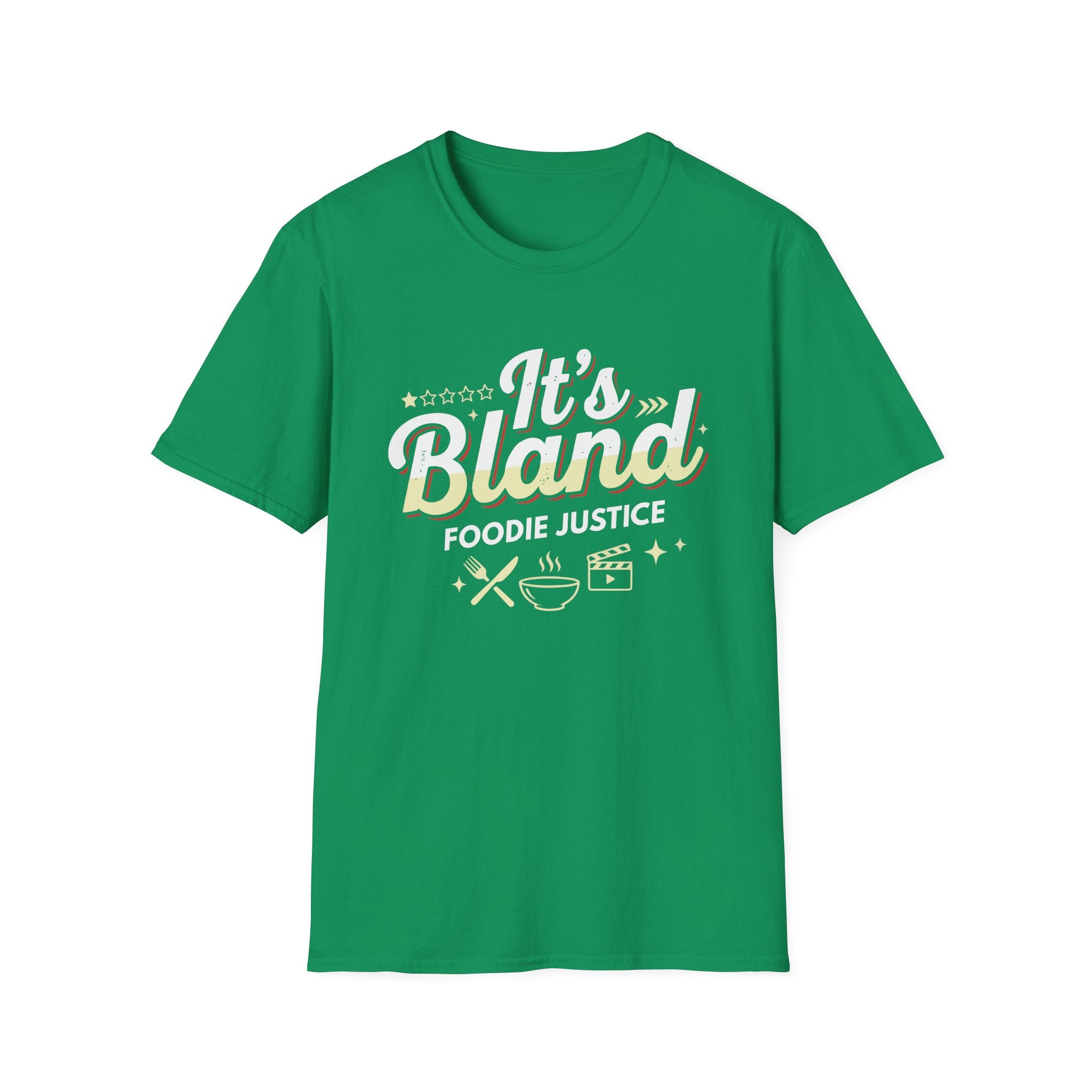 It's Bland Foodie Justice T-Shirt | Chef Judge Graphic Tee